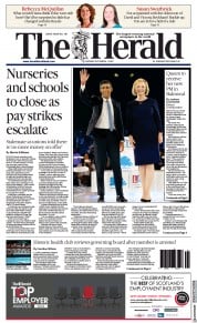 The Herald (UK) Newspaper Front Page for 1 September 2022