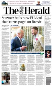 The Herald front page for 20 May 2025