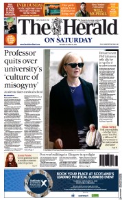 The Herald (UK) Newspaper Front Page for 22 October 2022