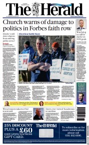 The Herald (UK) Newspaper Front Page for 23 February 2023