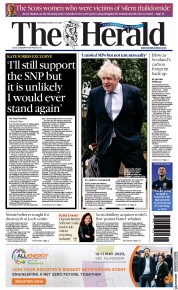 The Herald (UK) Newspaper Front Page for 23 March 2023