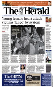 The Herald (UK) Newspaper Front Page for 23 June 2023