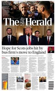 The Herald front page for 23 June 2025