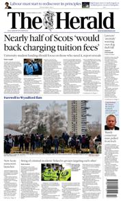 The Herald front page for 24 March 2025