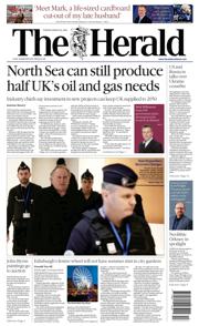 The Herald front page for 25 March 2025