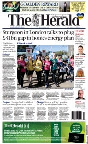 The Herald (UK) Newspaper Front Page for 25 April 2022