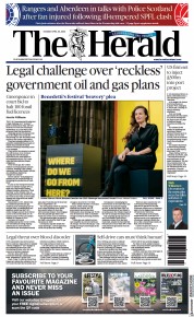 The Herald (UK) Newspaper Front Page for 25 April 2023
