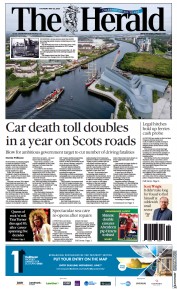 The Herald front page for 25 May 2023