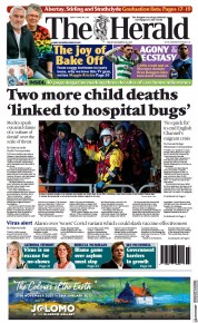 The Herald (UK) Newspaper Front Page for 26 November 2021