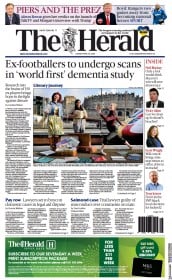 The Herald (UK) Newspaper Front Page for 26 April 2022