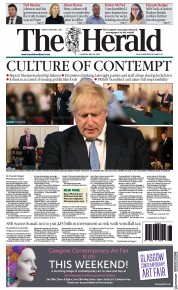 The Herald (UK) Newspaper Front Page for 27 May 2022