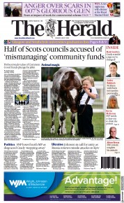 The Herald front page for 27 June 2022