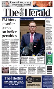 The Herald (UK) Newspaper Front Page for 27 July 2023