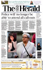 The Herald front page for 28 November 2023