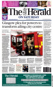 The Herald (UK) Newspaper Front Page for 28 January 2023