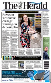 The Herald (UK) Newspaper Front Page for 28 February 2023