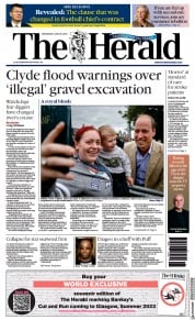 The Herald (UK) Newspaper Front Page for 28 June 2023