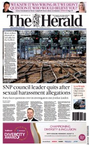 The Herald front page for 28 July 2022