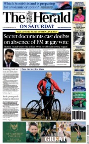 The Herald (UK) Newspaper Front Page for 29 April 2023