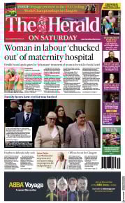 The Herald (UK) Newspaper Front Page for 29 July 2023