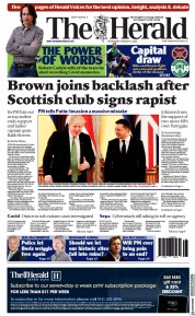 The Herald (UK) Newspaper Front Page for 2 February 2022