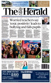 The Herald (UK) Newspaper Front Page for 2 February 2023