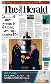 The Herald front page for 2 April 2025
