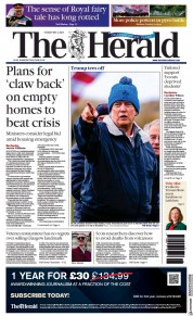 The Herald (UK) Newspaper Front Page for 2 May 2023