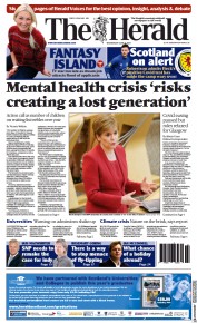 The Herald (UK) Newspaper Front Page for 2 June 2021