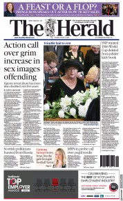 The Herald front page for 2 August 2022