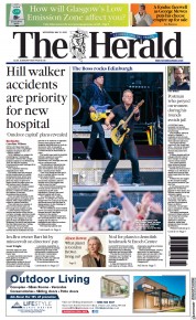 The Herald front page for 31 May 2023