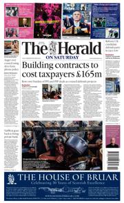 The Herald front page for 31 May 2025