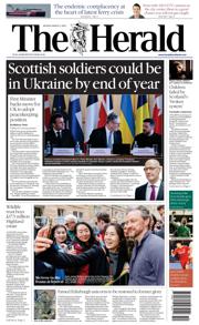 The Herald front page for 3 March 2025