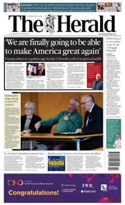 The Herald front page for 3 April 2025