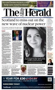 The Herald (UK) Newspaper Front Page for 3 May 2023