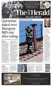 The Herald front page for 3 May 2025