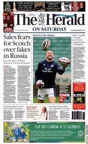 The Herald front page for 4 February 2023