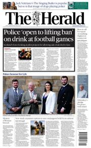 The Herald front page for 5 March 2025