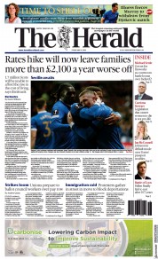 The Herald (UK) Newspaper Front Page for 6 May 2022