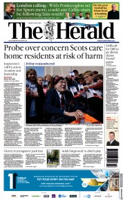 The Herald front page for 6 June 2023
