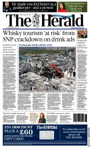 The Herald front page for 7 February 2023