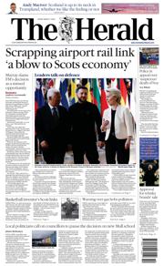The Herald front page for 7 March 2025