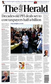 The Herald front page for 7 April 2025