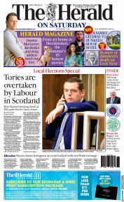 The Herald (UK) Newspaper Front Page for 7 May 2022