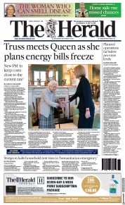 The Herald (UK) Newspaper Front Page for 7 September 2022