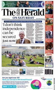 The Herald (UK) Newspaper Front Page for 8 April 2023