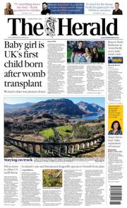 The Herald front page for 8 April 2025