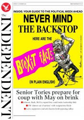 The Independent (UK) Newspaper Front Page for 10 December 2018