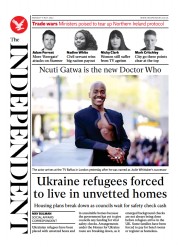 The Independent (UK) Newspaper Front Page for 10 May 2022