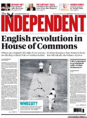 The Independent Newspaper Front Page (UK) for 10 July 2013